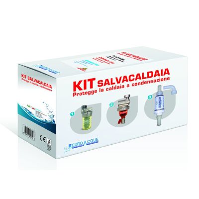 Kit Salvacaldaia Euroacque Defangatore + Filtro + Dosatore