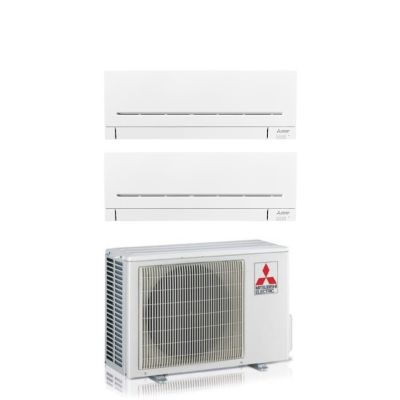 Climatizzatore Condizionatore Mitsubishi Electric Dual Split Inverter Serie AP-VGK 7+7 con MXZ-2F33VF R-32 Wi-Fi Integrato 7000+7000